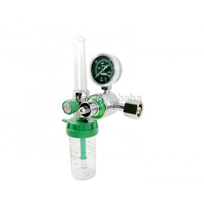 Diaphragm type Single stage Medical Oxygen pressure Regulator With Flowmeter