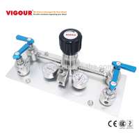 Hospital gas cylinder manifold system