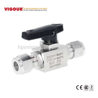 High quality oxygen high pressure stainless steel cryogenic needle valve