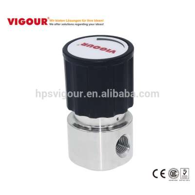 1/4 NPT 4 Ports pressure reduce valve gas valve diaphragm valve