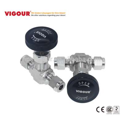 High quality High Pressure SS316L angle Needle Valve