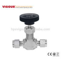 High Pressure 3000psi stainless steel material Needle Valve