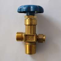 Pressure relief oxygen portable cylinder valve