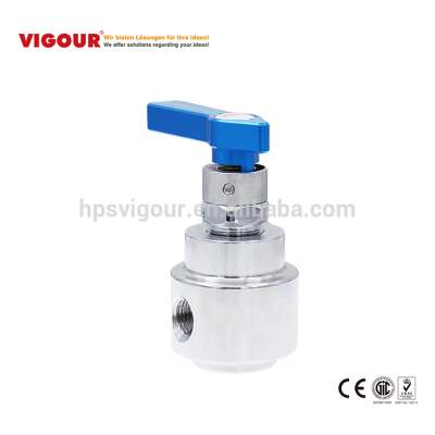 High pressure manual Diaphragm Valve for Ultra High Purity