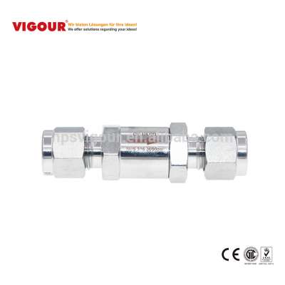 Stainless steel High pressure piston type swing check valve