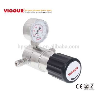 High Performance Mini air gas pressure Regulator with gauge