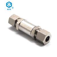 stainless steel high pressure gas tube filter Check valve